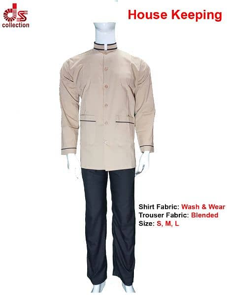 House keeping Peon Uniform worker staff dress servant suit 7