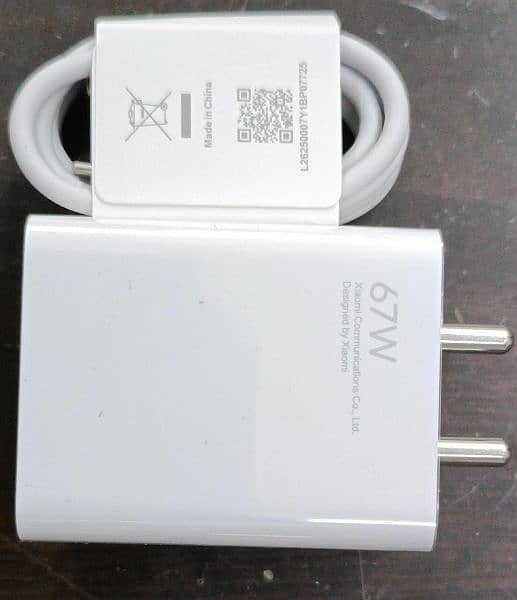 Poco X3 pro Redmi note 12 pro 67w charger with original cable 1