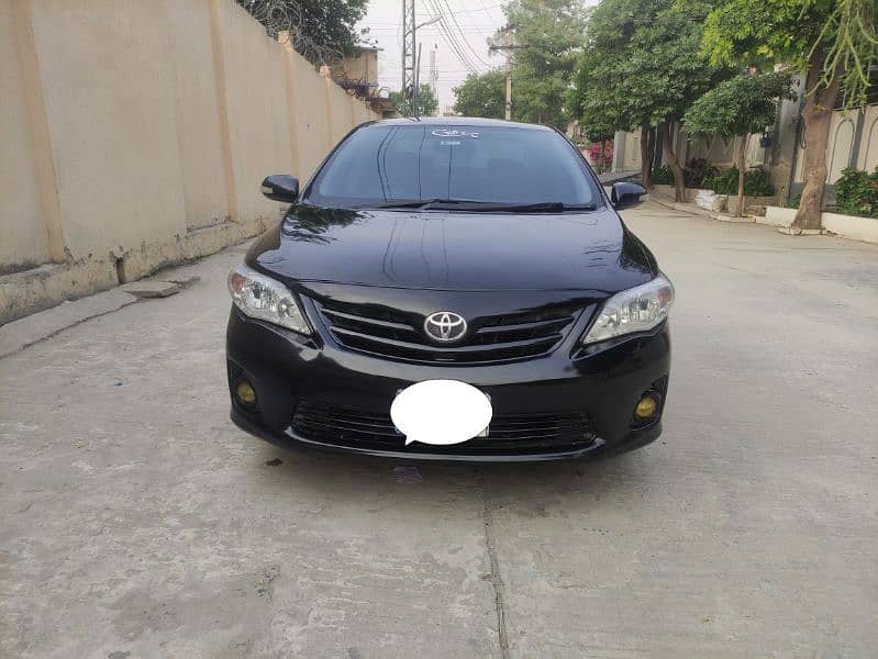 Toyota Corolla XLI 1.3 total genuine non accidnt 2009 model alloy rim 1