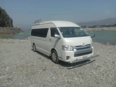 Toyota Hiace Grand Cabin For Rent