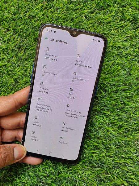 Oppo Reno Z 8Gb 256Gb , PTA LIFETIME ( Display Fingerprint) 10/10 3