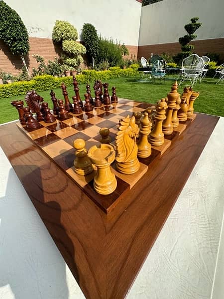 elegant Wooden Chess 3