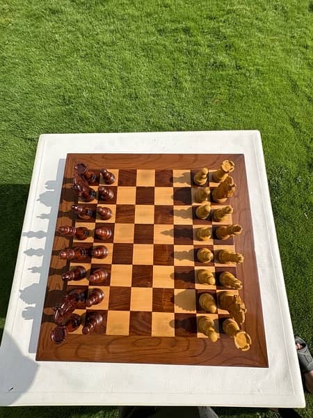 elegant Wooden Chess 5
