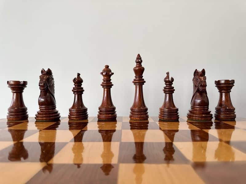 elegant Wooden Chess 15