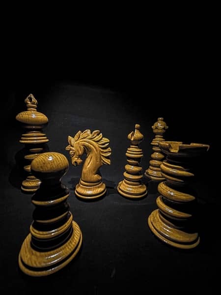 Handcrafted Wooden Chess 2