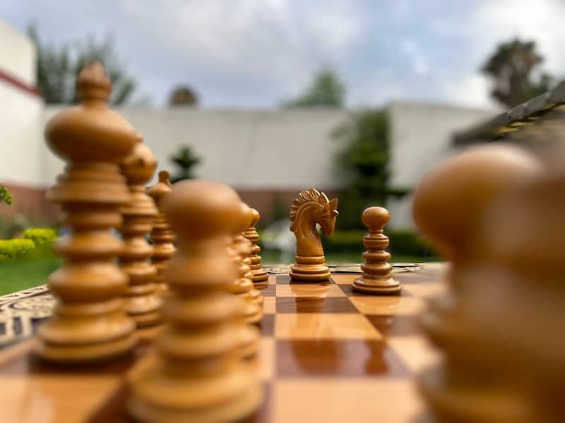 Handcrafted Wooden Chess 3