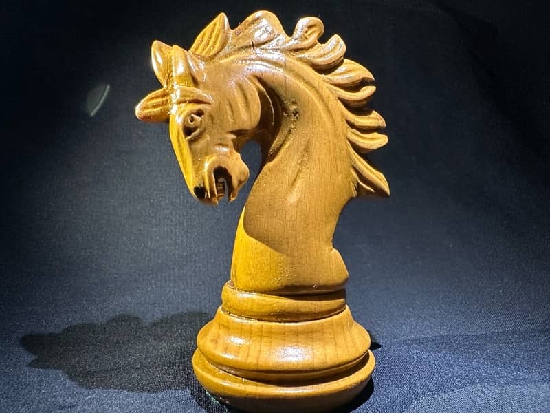 Handcrafted Wooden Chess 10