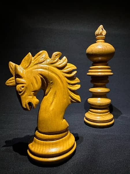 Handcrafted Wooden Chess 11