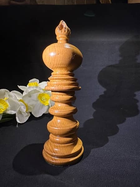 Handcrafted Wooden Chess 12