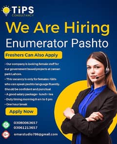 Pashto Call Center Job