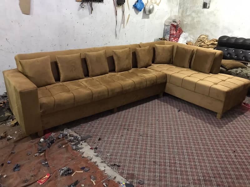 L shape 7 seater sofa set / sofa set / sofa / Furniture 5