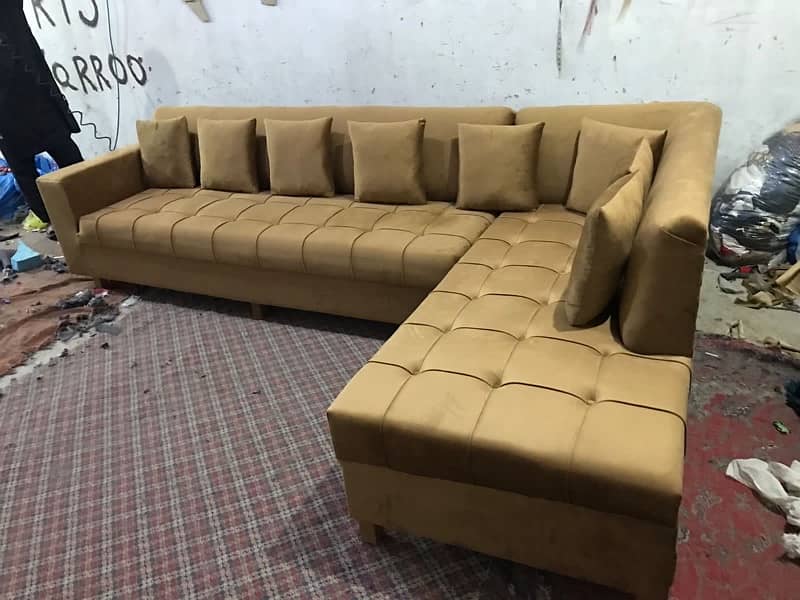 L shape 7 seater sofa set / sofa set / sofa / Furniture 6