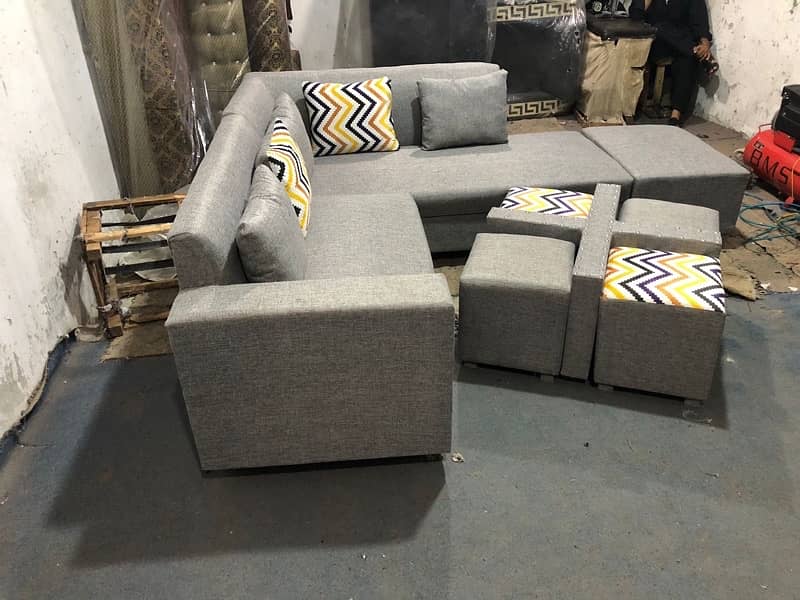 L shape 7 seater sofa set / sofa set / sofa / Furniture 10