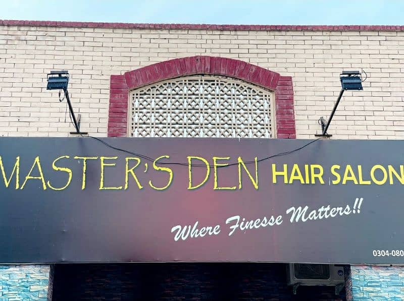 heavy running business for sale "MASTER'S DEN"  HAIR SALON 2