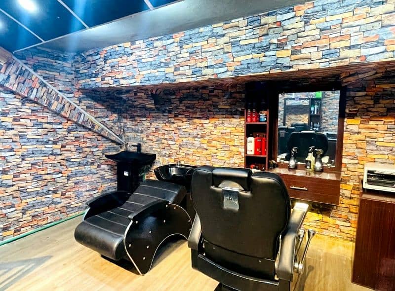 heavy running business for sale "MASTER'S DEN"  HAIR SALON 12