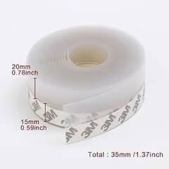 Window Door stopper Strips Weather Bottom Seal Silicone Tape 0