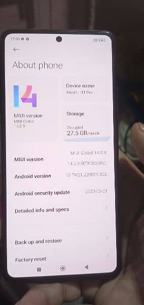 Xiaomi 11T Pro 5g mobile for sale 4