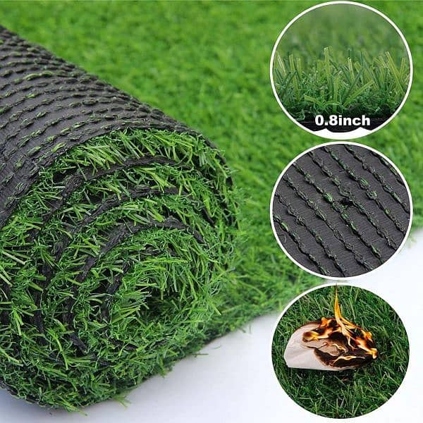 Artificial grass - Arsto Green Grass - Roof grass - Field Grass carpet 6