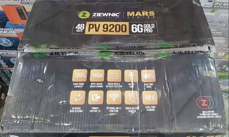 Ziewnic Mars Gold PV9200 7kva Solar Hybrid Inverter 1
