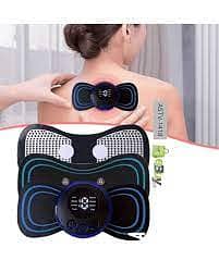 EMS Mini Body Massager Pulse Neck Pain Relief EMS Butterfly Body Massa 1