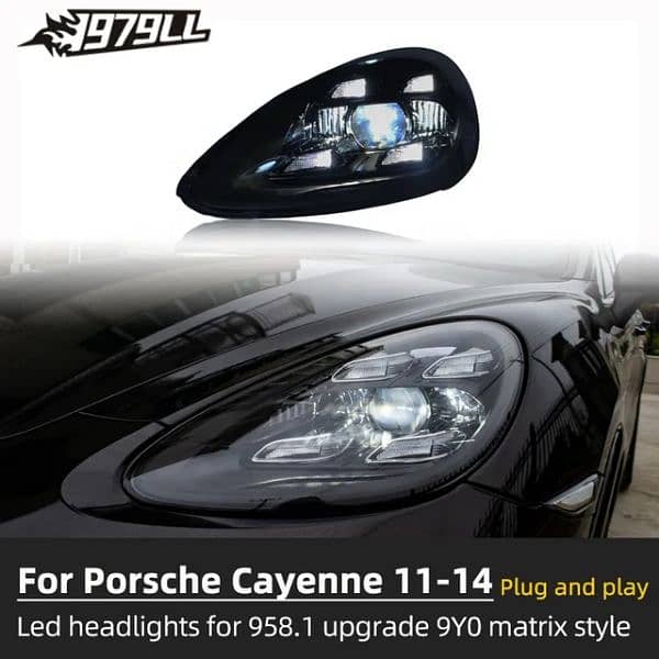 porche cayenne 2018 left headlight 3