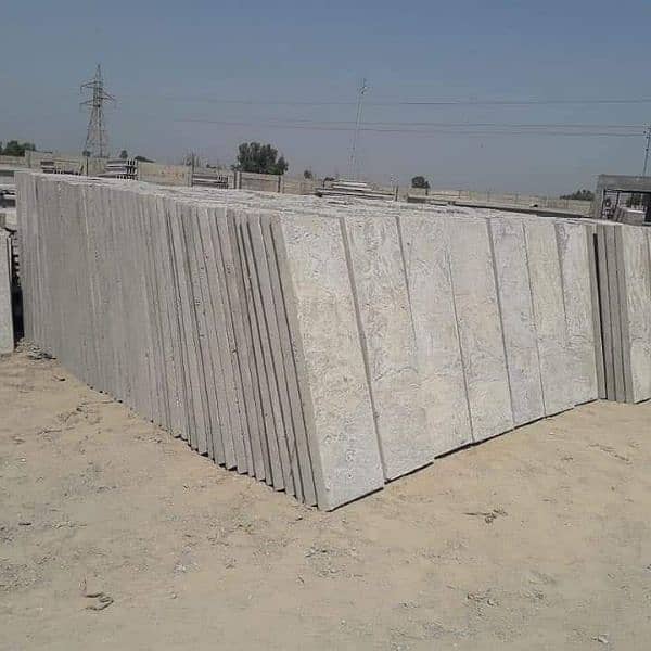 precast boundary wall/ boundary wall/Girders, slabs, control shed roof 3