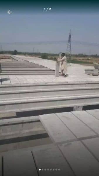 precast boundary wall/ boundary wall/Girders, slabs, control shed roof 7