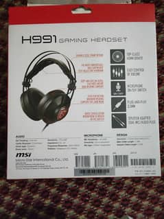 Msi h991 gaming online headset price