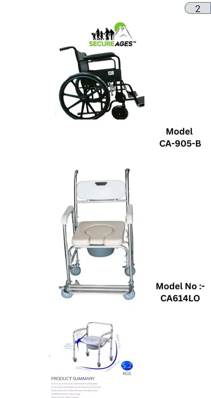 Electric Wheel chair,Moterized wheel chair / Patient wheel chair 2