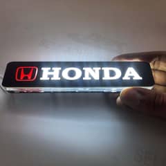Honda Led Light Monograme For All Honda Bikes 0
