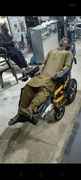 Electric Wheel Chair Full Automatic Chair With Bed Function 2