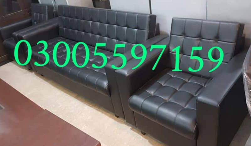 single sofa waiting seat office cafe parlour furniture table chair use 6