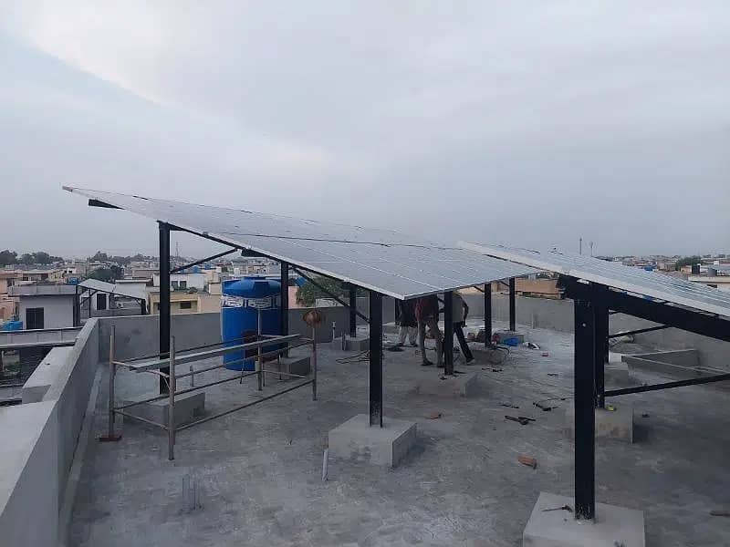 Elevated Solar Structure 12
