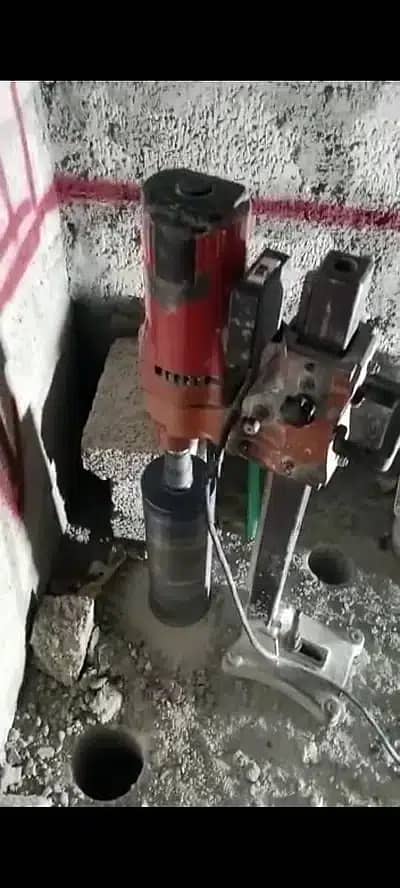 Sanitary work, Core Cutting (holes) Fire pipe fitting, Water proofing 4