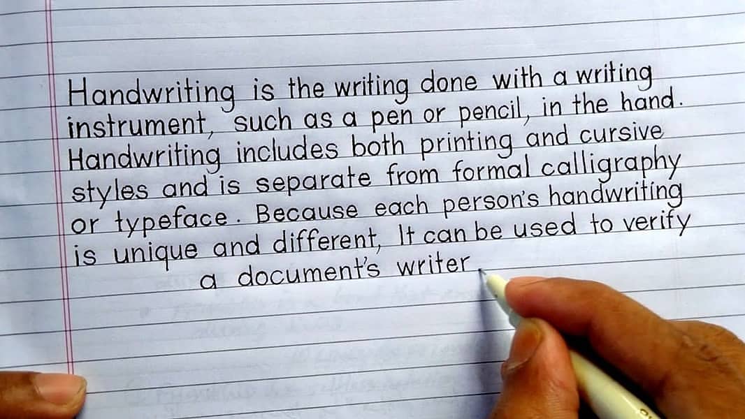 Hand writing assignment work 5
