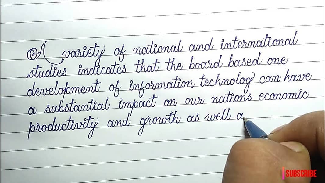 Hand writing assignment work 10