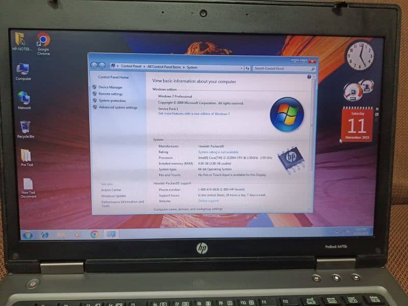 HP ProBook Core-i3 3rd Gen, 500GB/4GB, 14" Display 1