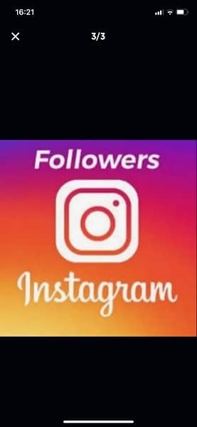 Instagram followers 1