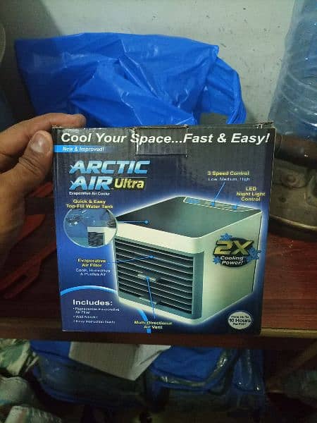 Arctic Mini Air Cooler Conditioning Table Fan PortableWaterAir Student 1