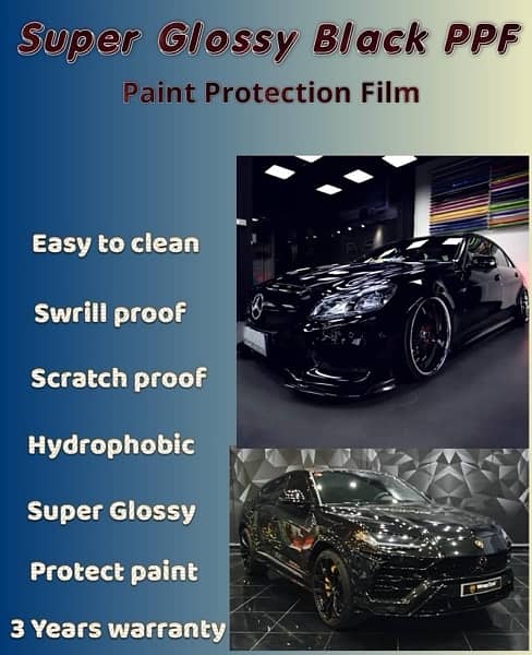 Super Glossy Black PPF  (0305 3412595) 17