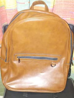 Foreign Travel - Brand New Leather Backpack/ Shoulder Bag