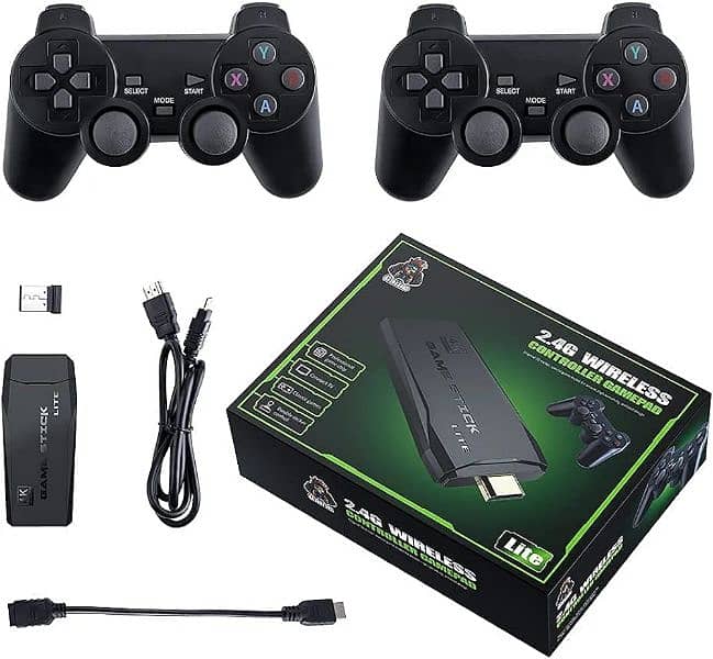 2.4G Wireless Controller Gamepad Lite - 4K Ultra HD Game Stick New 0