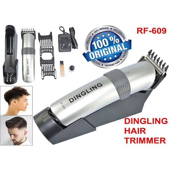 Dingling RF-609 Hair & Beard Trimmer (Brand New) 1