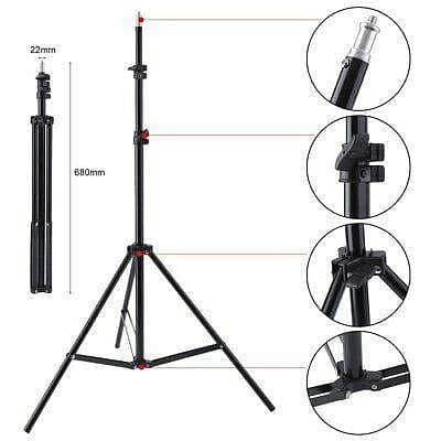 Tripod Stand 7 foot 2.1 meter adjustable height professional 7foot 7ft 5