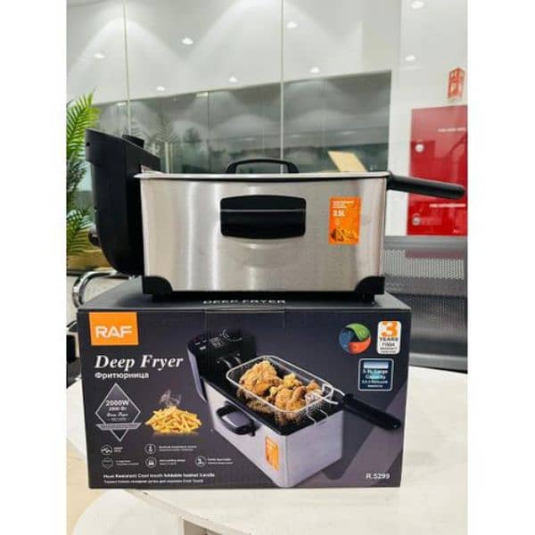 RAF Household Small Electric Fryer Food Fryer Commercial French