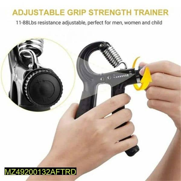 Adjustable rubber hand gripper 4
