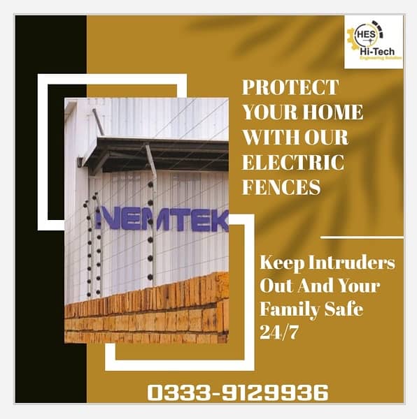 Electric Fence / Security wires & Gate Motors 1