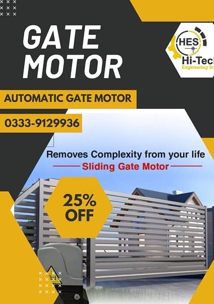 Automatic Gate Motor 8