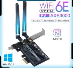 FENVI WiFi 6E PCIE AX3000 Intel AX210 Wifi+Bluetooth 5.3 Network Card
