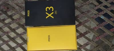 Poco x3 nfc ram 6 room 128 box with fast charger